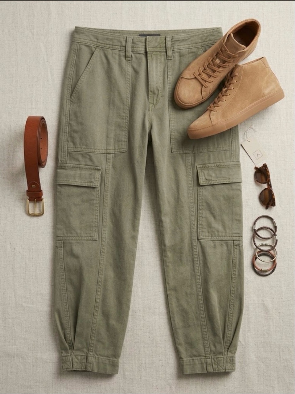 Banana Republic Olive Green Cargo Pants